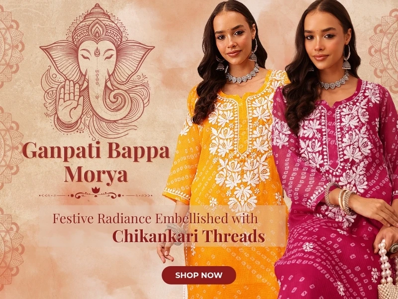 Adachikan Chikankari Kurti